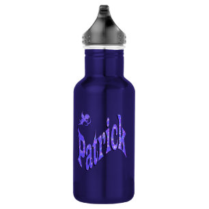 Patrick, Name, Logo Edelstahlflasche