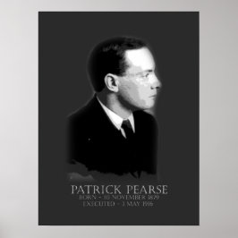 Patrick Pearse Oaster 1916 Irischer Republikaner Poster