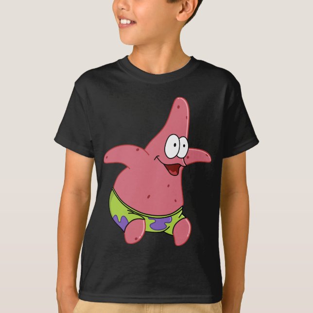 Patrick Star Shirt für Jungen (Vorderseite)