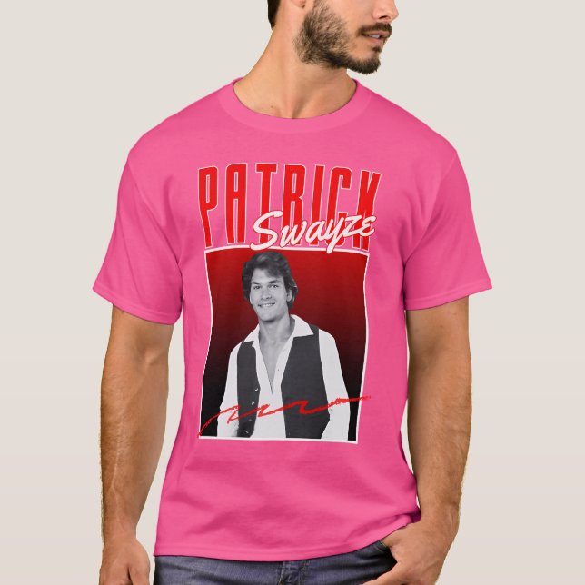 Patrick Swayzeoriginal Retro T-Shirt (Vorderseite)