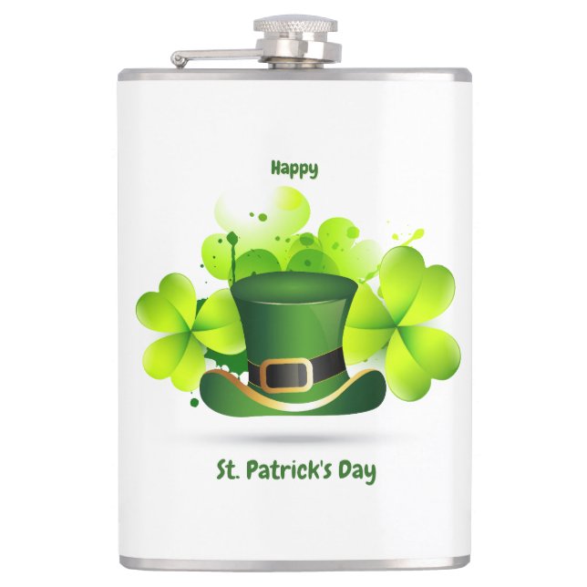 Patrick's Day Classic Flachmann (Vorderseite)