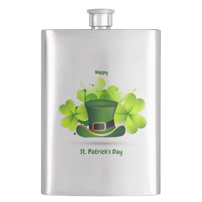 Patrick's Day Classic Flachmann (Vorderseite)