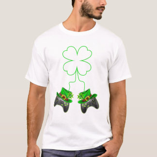Patricks Day T-Shirt Kleeblatt