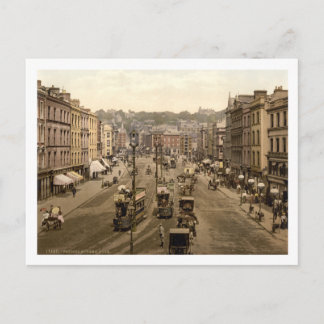 Patrick's Street, Cork City, Irland, 19. Jahrhunde Postkarte
