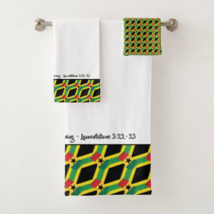 Patrimoine double   DRAPEAU GHANA JAMAICA   Person