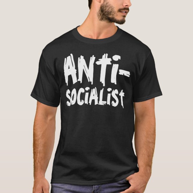 PATRIOT ANTISOZIALISTISCHE T - SHIRT (Vorderseite)