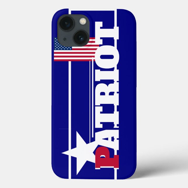 Patriot Autoaufkleber Car Magnet Case-Mate iPhone Hülle (Rückseite)