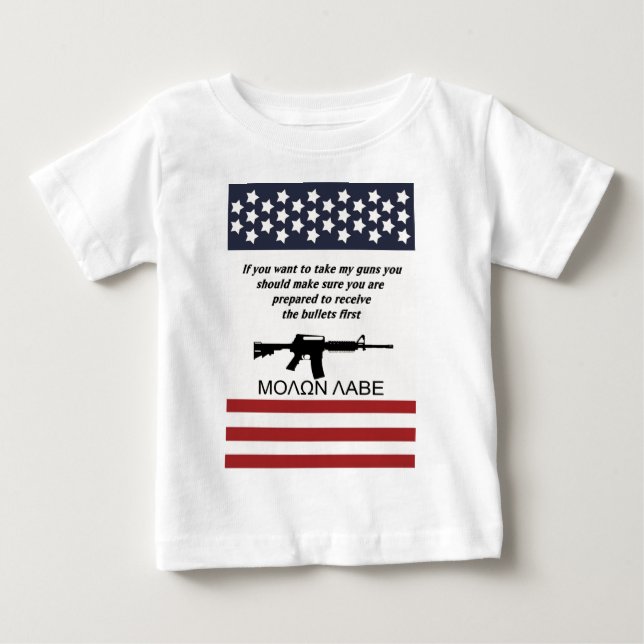 Patriot Baby T-shirt (Vorderseite)