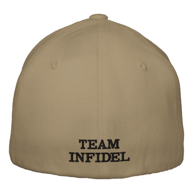 Patriot bestickte Hat Baseballkappe (Rückseite)