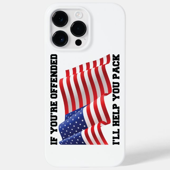 Patriot Case-Mate iPhone 14 Pro Max Hülle (Rückseite)