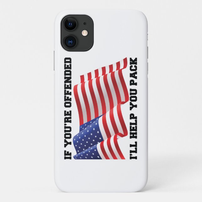 Patriot Case-Mate iPhone Hülle (Rückseite)