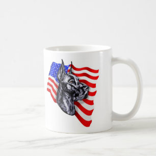 Patriot Dane Black Tasse