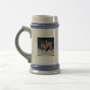 Patriot Day (Erinnerung am 11. September) Bierglas