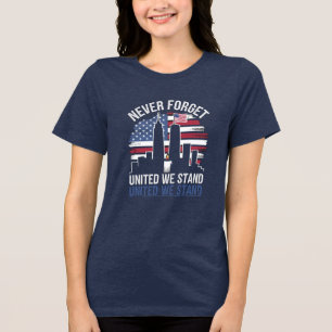 Patriot Day (Erinnerung am 11. September) Tri-Blend Shirt