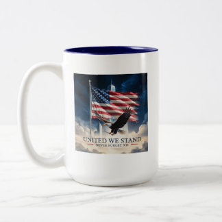 Patriot Day (Erinnerung am 11. September) Zweifarbige Tasse