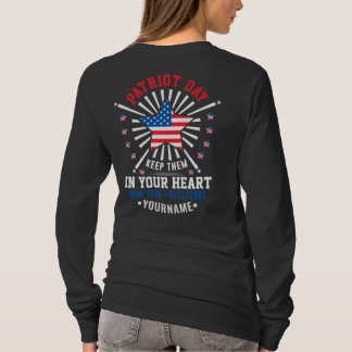 Patriot Day Vergessen Sie niemals den 11. Septembe T-Shirt