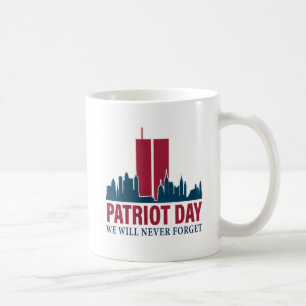 Patriot Day; wir werden nie vergessen Kaffeetasse