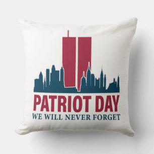 Patriot Day; wir werden nie vergessen Kissen