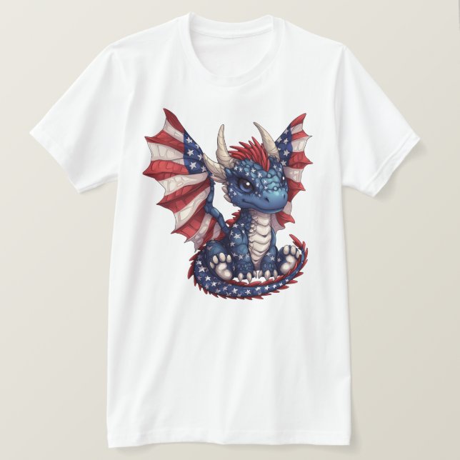 Patriot Dragon T-Shirt (Design vorne)