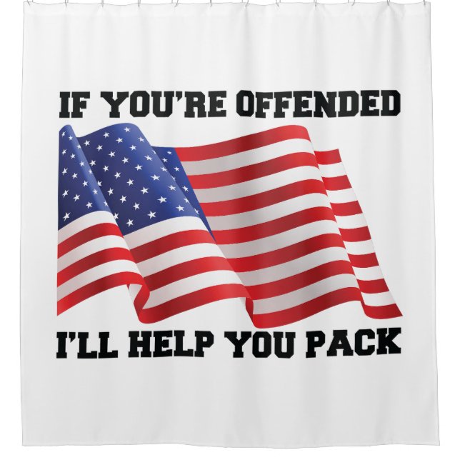 Patriot Duschvorhang (Vorderseite)