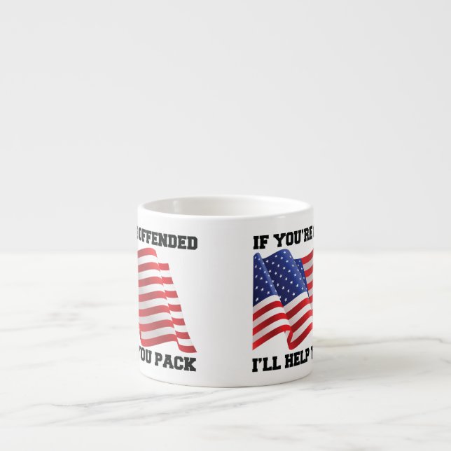 Patriot Espressotasse (Vorderseite)