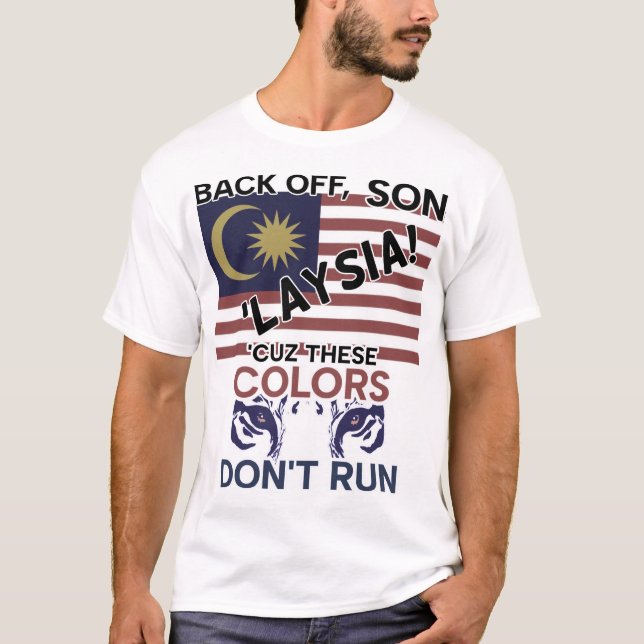 PATRIOT FLAG ROT WEISS UND BLAU T-Shirt (Vorderseite)