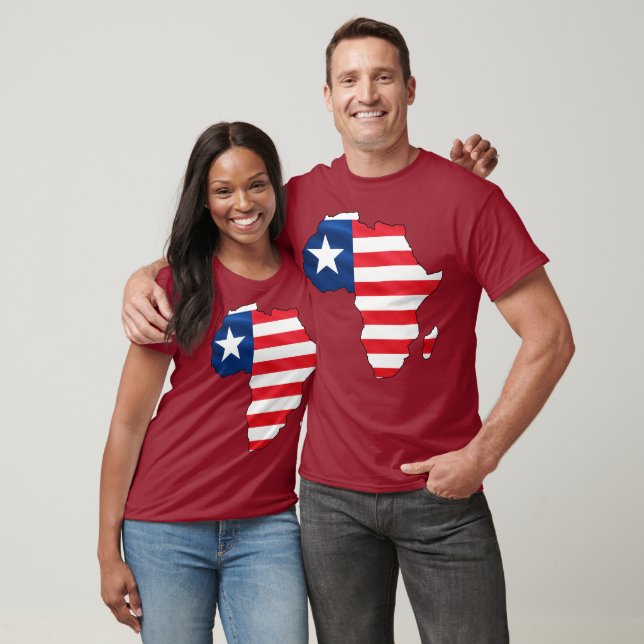 PATRIOT FLAG ROT WEISS UND BLAU T-Shirt (Unisex)