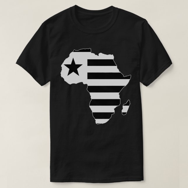PATRIOT FLAG ROTES SCHWARZ UND WEISS T-Shirt (Design vorne)