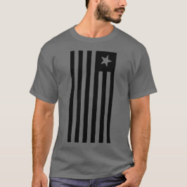 PATRIOT FLAG SCHWARZ UND WEISS T-Shirt