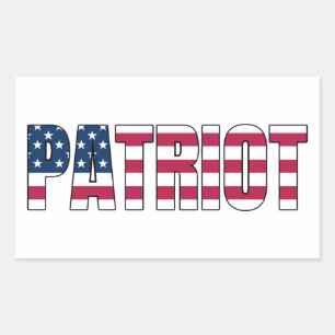 Patriot Flag Sticker