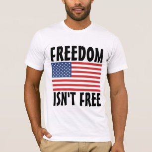 PATRIOT, FREIHEIT IST NICHT FREI T - SHIRT