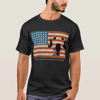 Patriot-Freund der Hunde an Guadalupe County T-Shirt