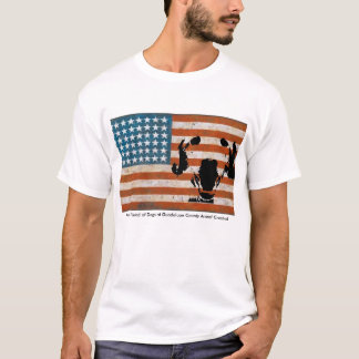 Patriot-Freund der Hunde an Guadalupe County T-Shirt