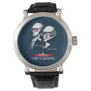 Patriot-Geschenk Alexander Hamiltons George Armbanduhr