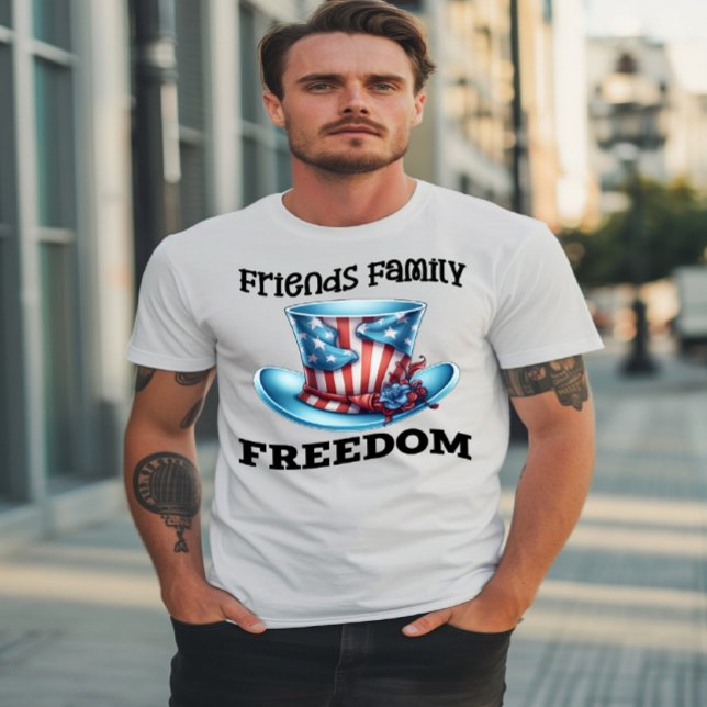 Patriot Hat of Unity T-Shirt (Von Creator hochgeladen)
