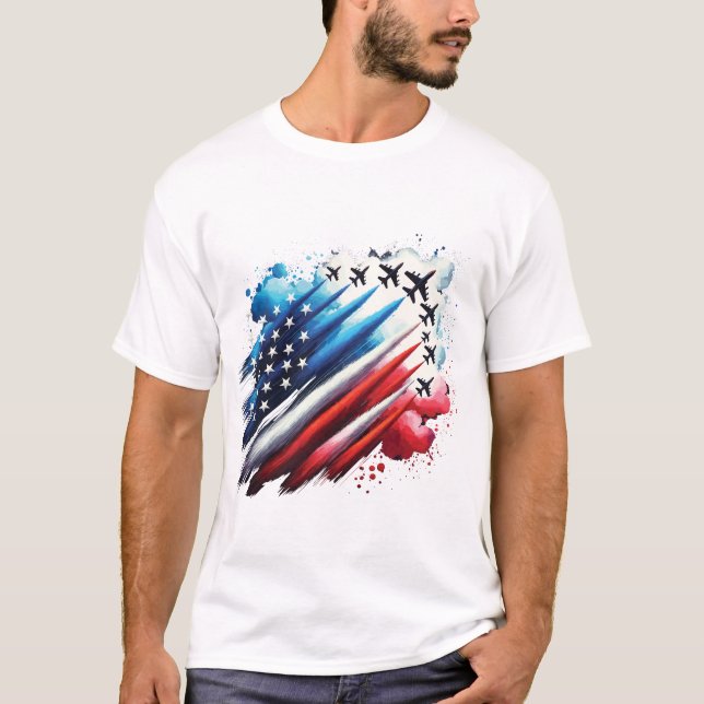 Patriot Independence Day T-Shirt (Vorderseite)
