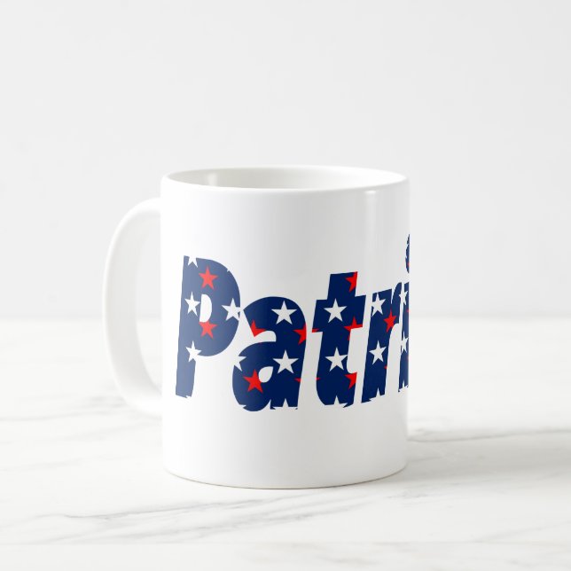 Patriot Kaffeetasse (Vorderseite Links)