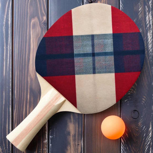 Patriot Kariert Tischtennis Schläger (Von Creator hochgeladen)