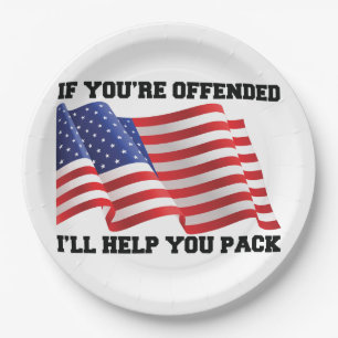 Patriot Pappteller