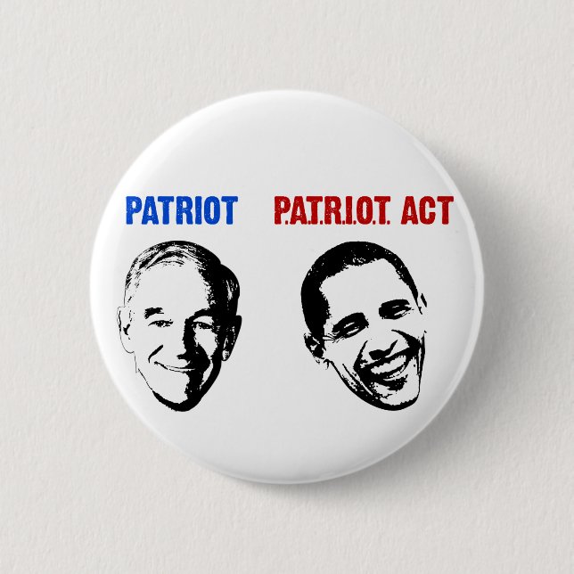 Patriot/Patriot Act Button (Vorderseite)