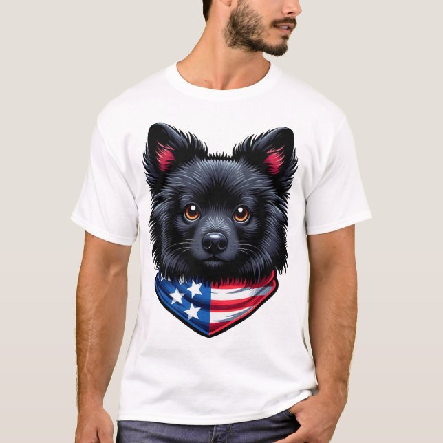 Patriot Pup Graphic Tee (Vorderseite)