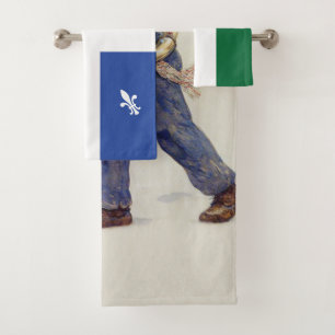 Patriot Québec Rebellion 1837-1838 Henri Julien Badhandtuch Set
