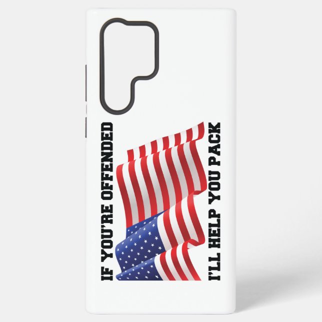 Patriot Samsung Galaxy Hülle (Rückseite)