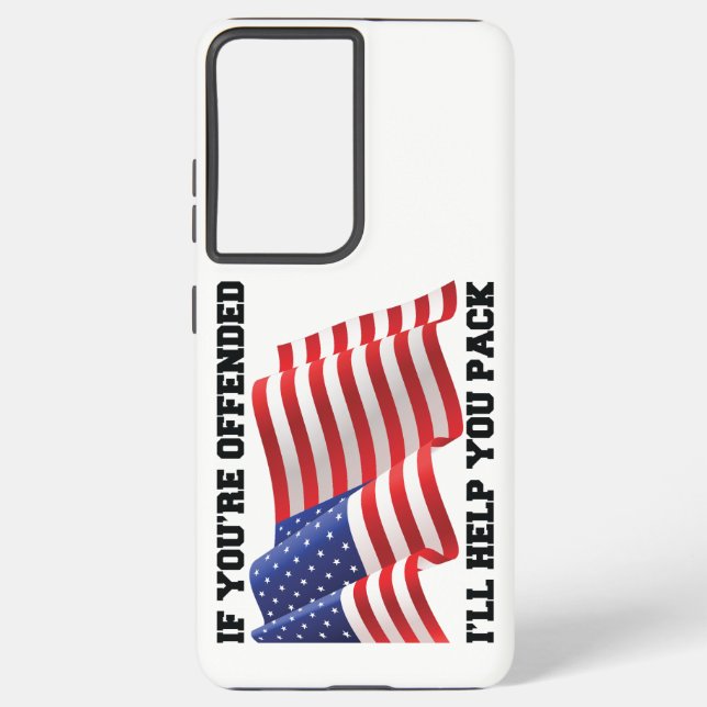 Patriot Samsung Galaxy Hülle (Rückseite)