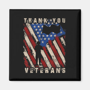 Patriot Soldier Veterans Flag Me Magnet