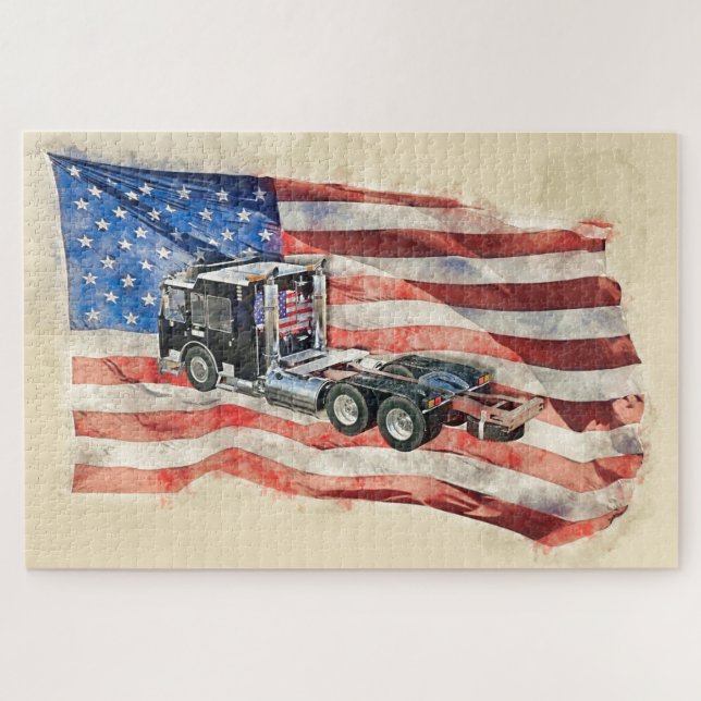Patriot Trucker (Horizontal)