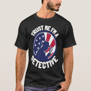 Patriot USA Detektiv Spion und Privatdetektiv T-Shirt