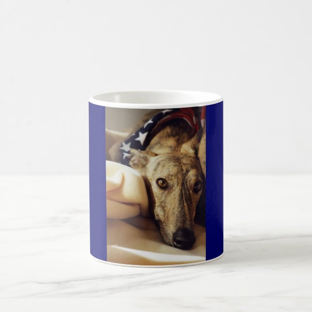 Patriot-Welpe Kaffeetasse (Mittel)