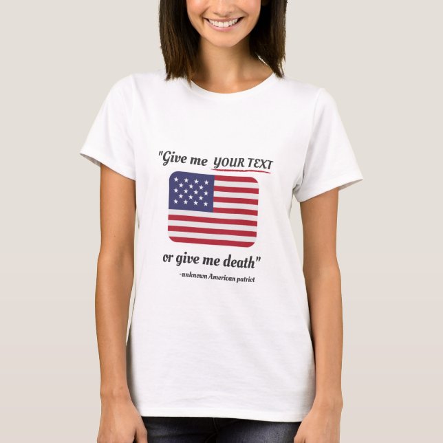 Patriote du Drapeau américain 4 juillet T-shirt dr (Devant)