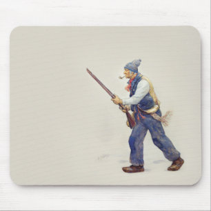 Patriote Québec Rébellion 1837-1838 Henri Julien Mousepad